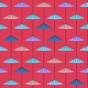 Cocktail Umbrellas_ Magenta