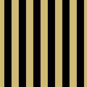 1.5 inch vertical stripe black and honey yellow