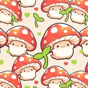Merry Mushroom Pattern
