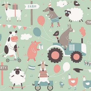 (L) Ten ways to be a party animal on a farm