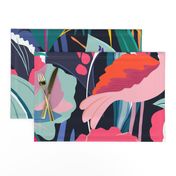 Flamingo Jungle - Jumbo scale