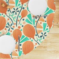 Festive Balloons, Confetti and Streamers | Citrus Summer Colour | Large