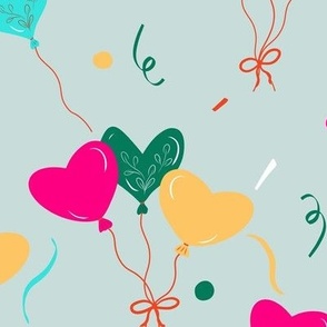 Balloons of Joy & Confetti Showers