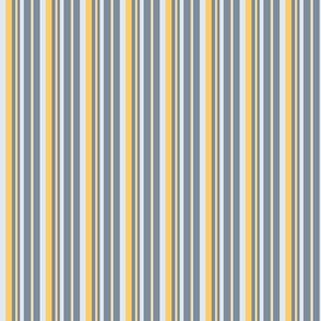 Gray scale stripe with yellow 