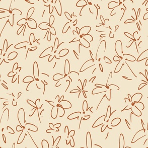 Flower Sketches colorway