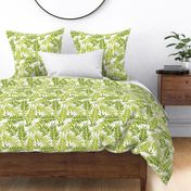 tropical leaves pattern