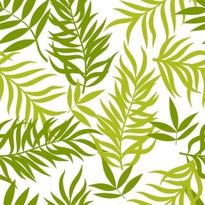 tropical leaves pattern