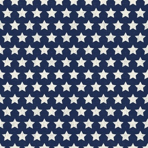 ( S ) textured white and blue stars