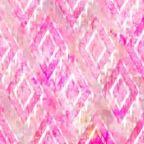 Hot Pink Party Diamonds - Large Scale