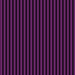 Black Night Gingko Stripes (Black, plum & fuchsia)