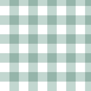 sage gingham