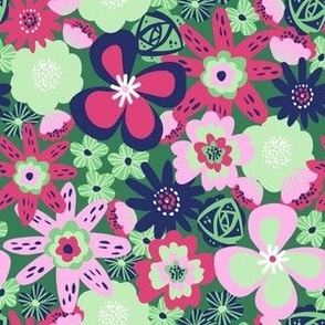 Spring Green Pattern