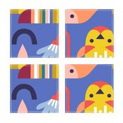 Abstract Colorful Animals Jumbo