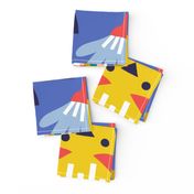 Abstract Colorful Animals Jumbo