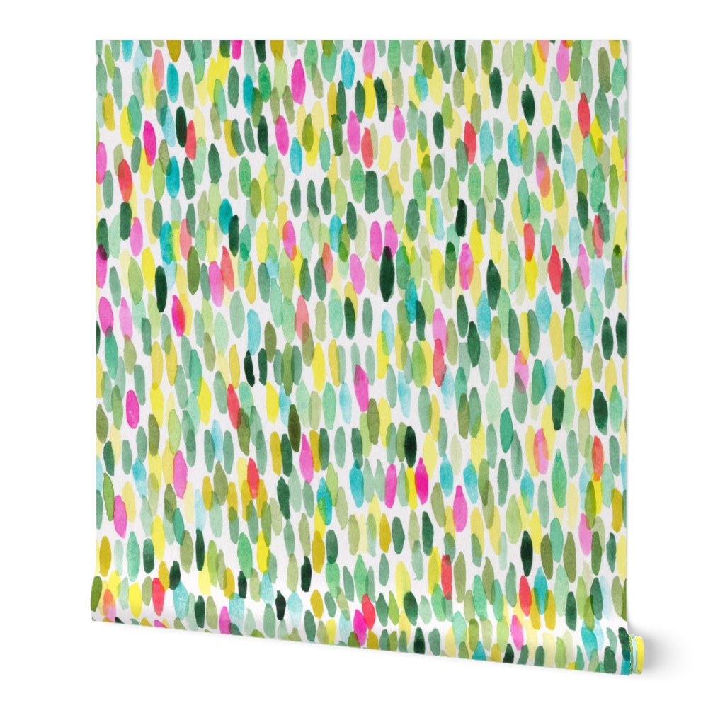 Colorful Watercolor Confetti  (M) Tropical