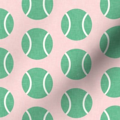tennis balls - green/pink - LAD24