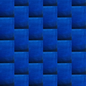 Hand-Painted Blue Weave 2
