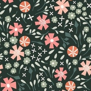 Floral ditsy pattern