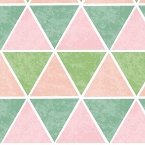 pastel triangles small scale