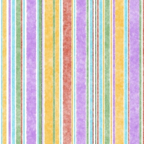 Lavender and Sunshine Stripe (medium)