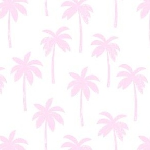 Sketchy PalmTrees - Bright Pink