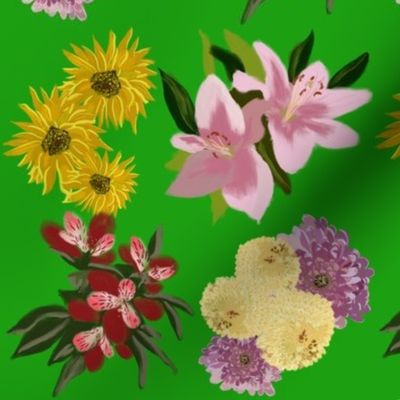 Med Variety of Flowers by DulciArt,LLC