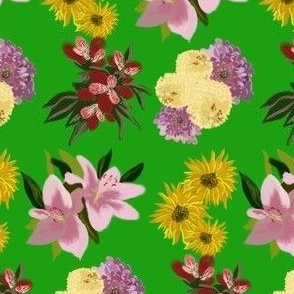 Sm Variety of Flowers by DulciArt,LLC