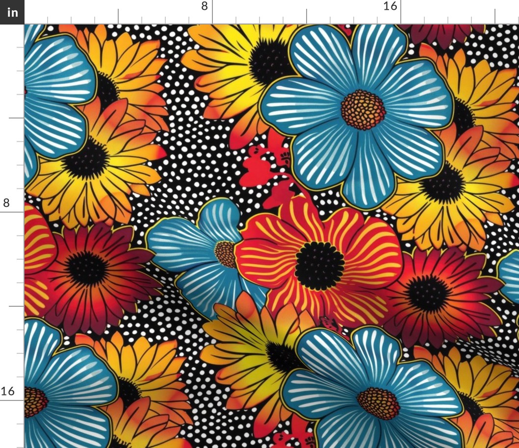 african ankara pattern