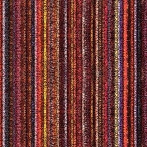 Carpet Shaggy Rug Wool effect Red