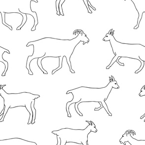 Goat outline
