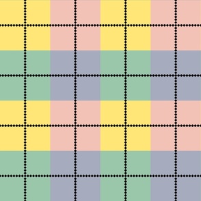 Dotted Grid Pattern Medium Size