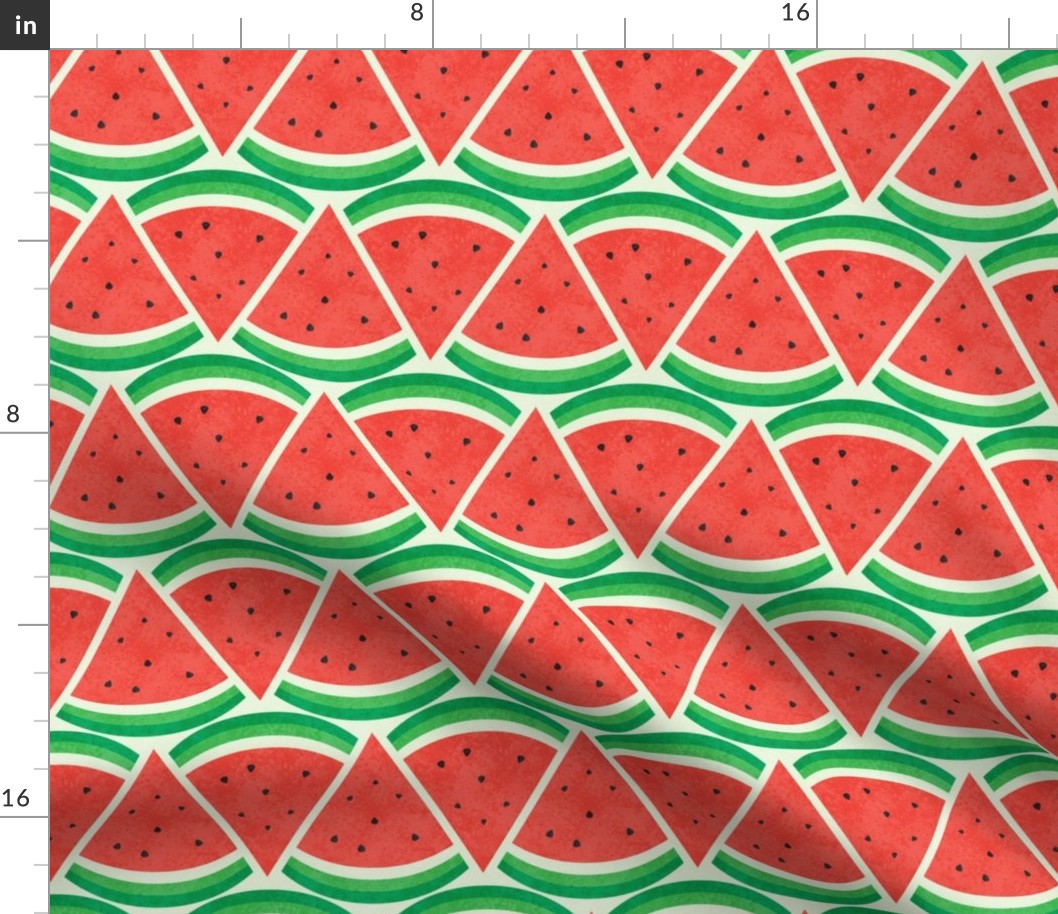 Watermelon Slices with texture