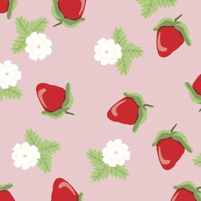 Strawberry and Blooms Kid Design Kitchen Decor Craft and Hobby 