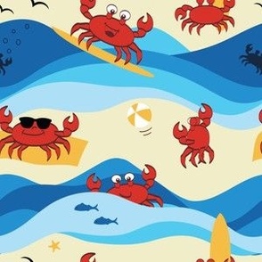 Crabs at the Beach