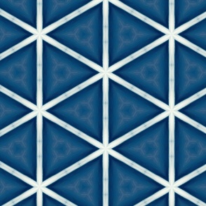 Navy Blue And White Pattern