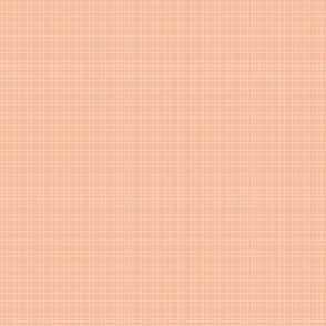 Textured Off White Grid on Blush Pink | Lines on Pastel Pink | Light Pink with Checkerboard Blocks In Blocks