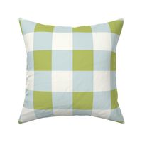 Gingham - Pretty Blue And Green.