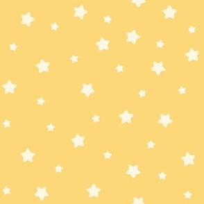 SMALL Star Spangled in Yellow and soft white