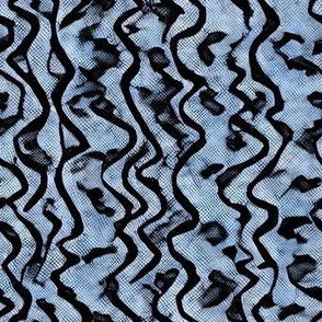 Blue Snake Pattern