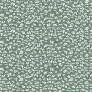 Savannah Safari Grass Pattern in Lush Green - M