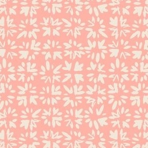 (small) Abstract Painted Splash Marks - Blush Pink