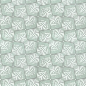 Woven Fission - Mint green