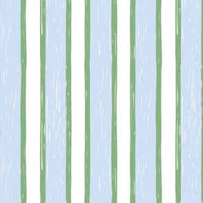 sketched stripes/green and light blue