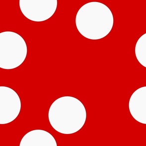 Red and white dots