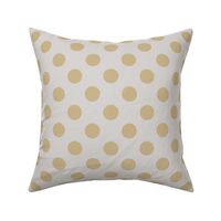 African pattern - tan dots on silver gray - small