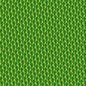Midcentury Modern Monochrome Mingle - Green (mini)