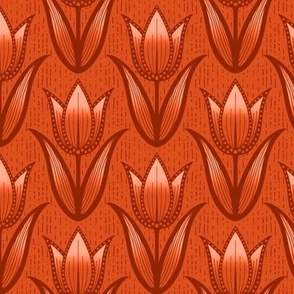 Lovely Tulip - Orange 
