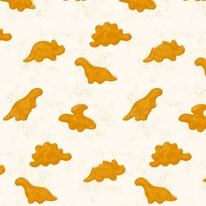 Dinosaur Chicken Nuggets  by JuniBerry Art Co-Lauren Nerio Heet