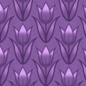 Lovely Tulip - Purple 