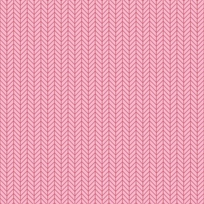 Warm Sun Chevron (6") - pink